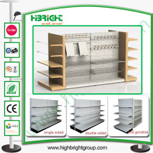 Hole Back Panel Supermarket Display Shelving